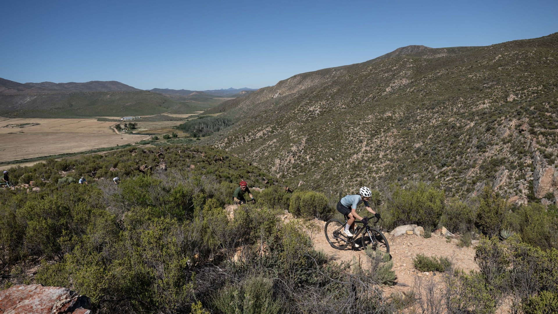 Nedbank Gravel Burn climb stage 2 The Shallot